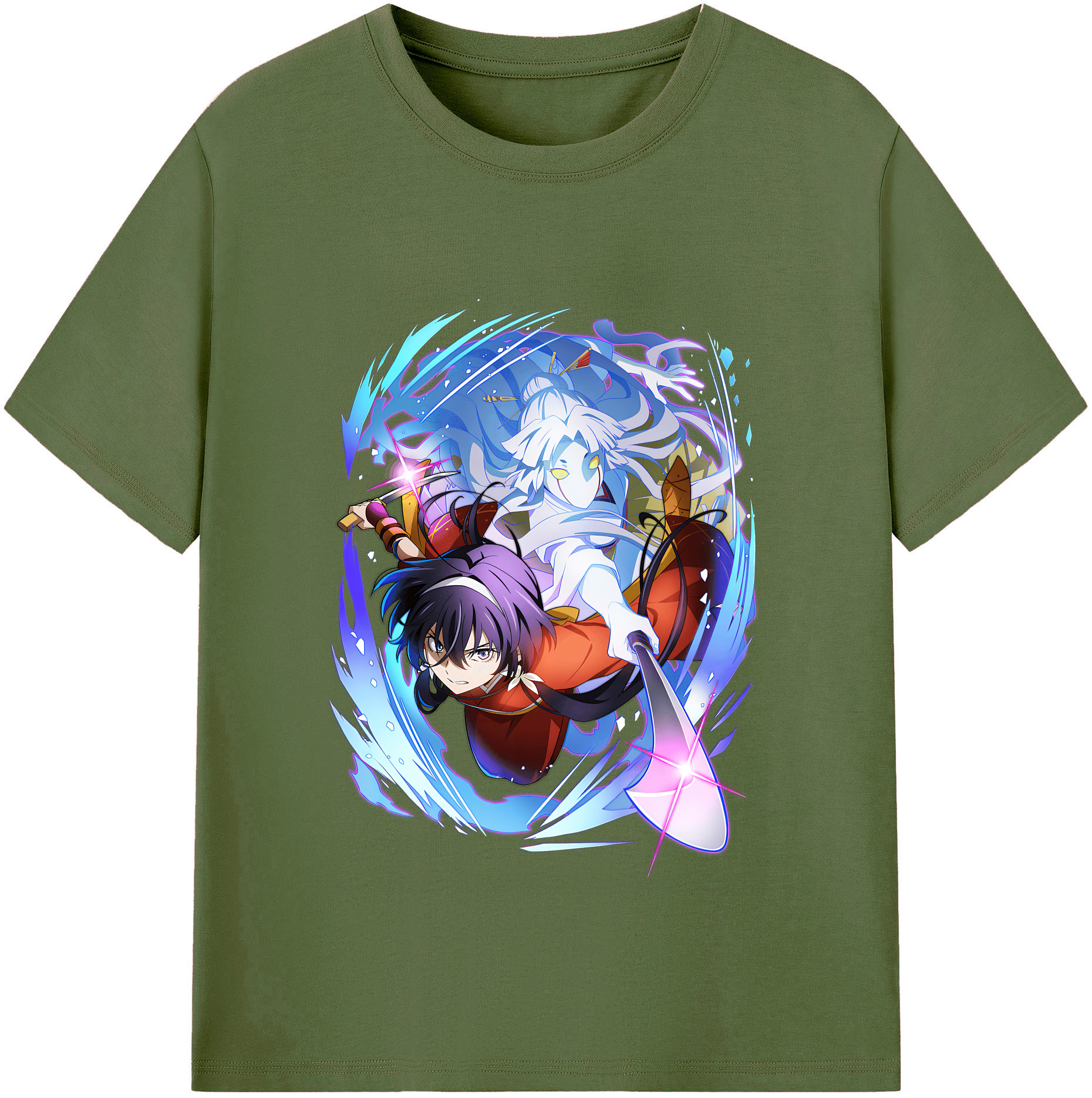 （画像用） 文豪ストレイドッグス Bungo Stray Dogs 綿100％半袖Tシャツ（フロントプリント）